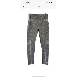 Saucony Perfect Waist Heather Gray Leggings Pants Women’s Size Large